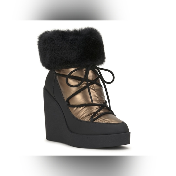 Brand new Jessica Simpson Myina Wedge Bootie - Picture 6 of 14